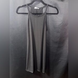 Pinc Black Mini Dress Sleeveless Halter